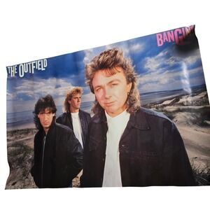 The Outfield Bangin' Vintage 1978 Promo Album Poster 24x36 CBS Inc Pop Rock